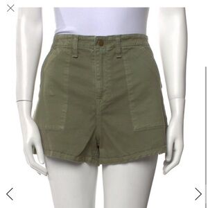 Veronica Beard Olive Green Women's Shorts